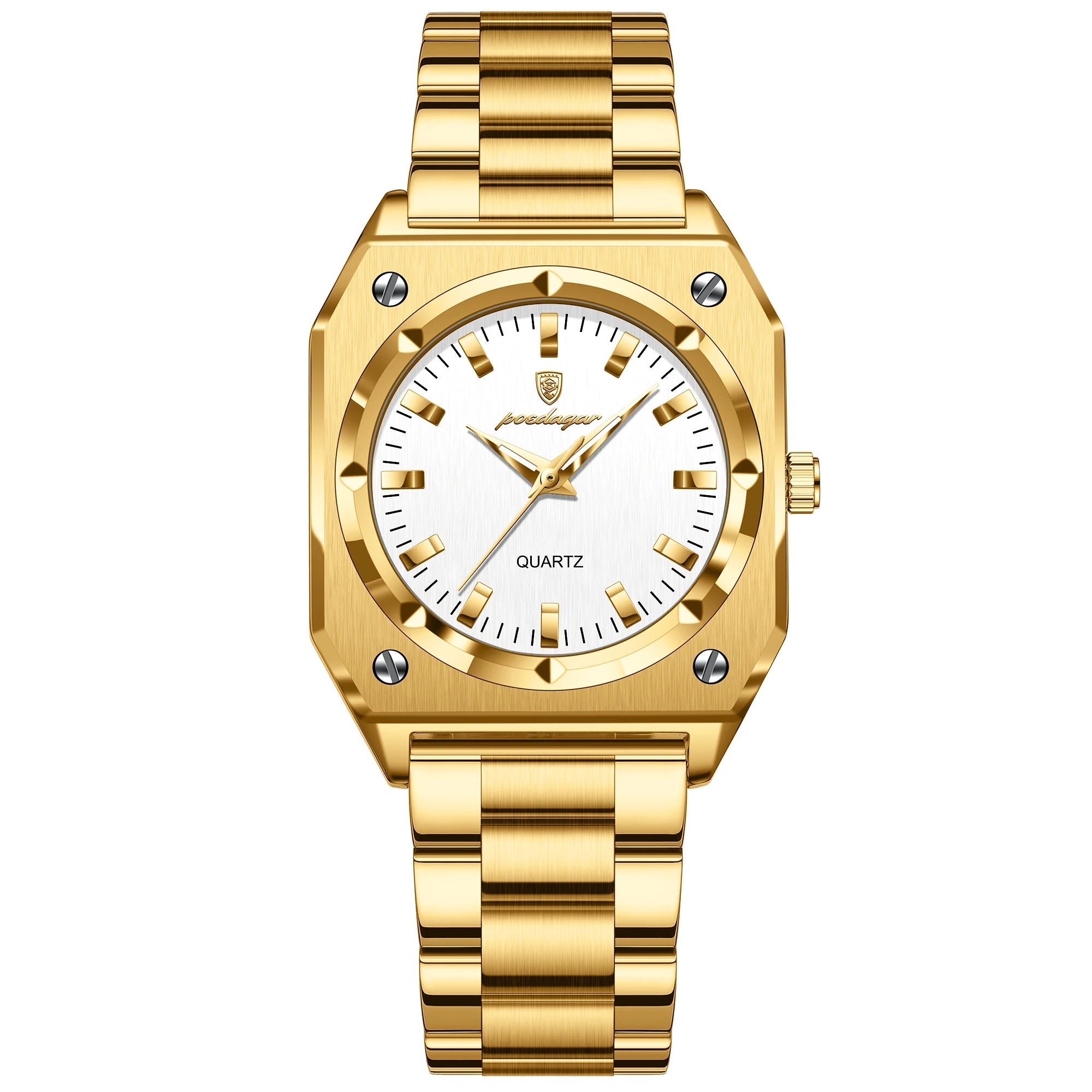 Dial Stainless Steel Watch