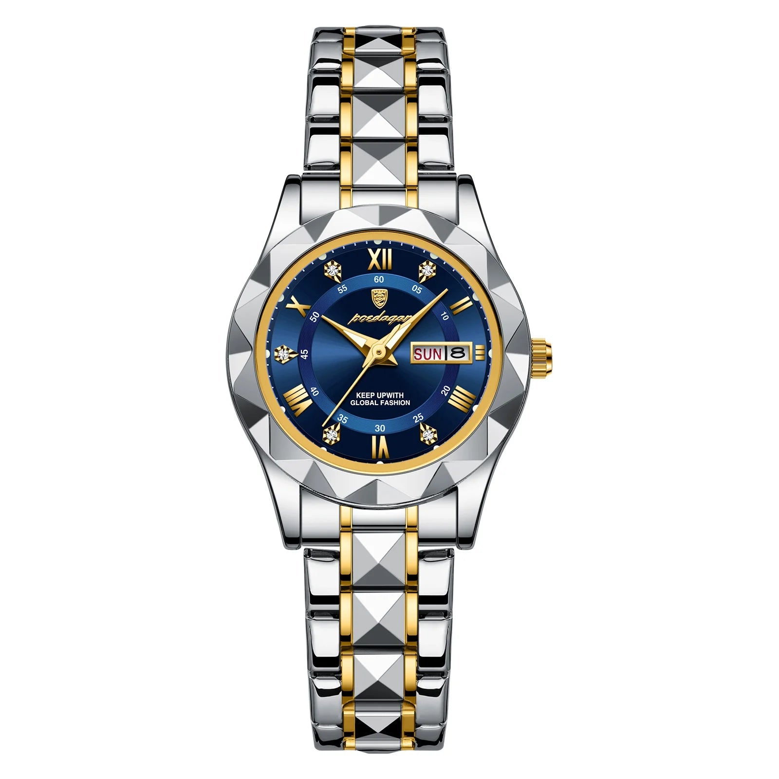 Silver Stainless Steel Wristwatch
