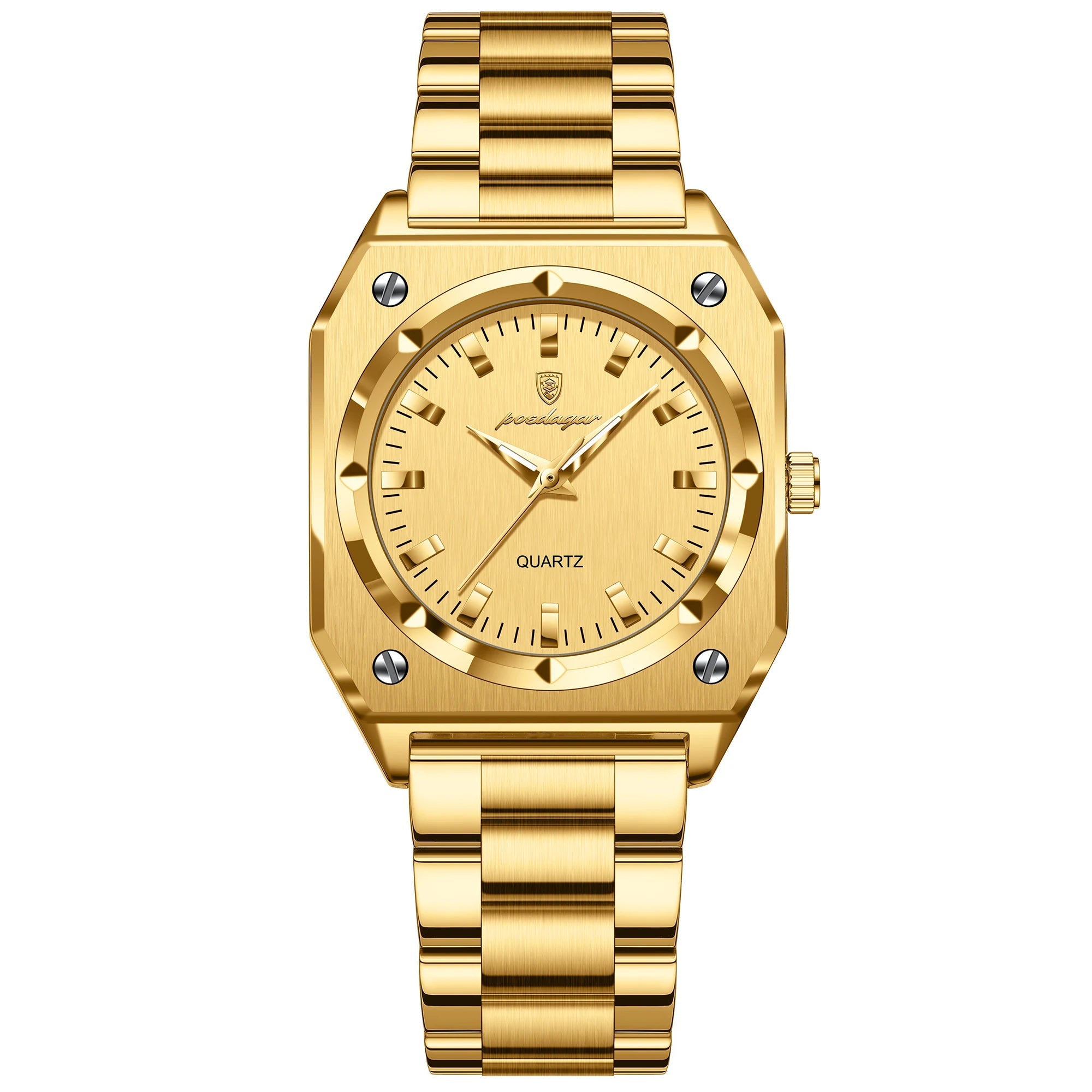 Dial Stainless Steel Watch