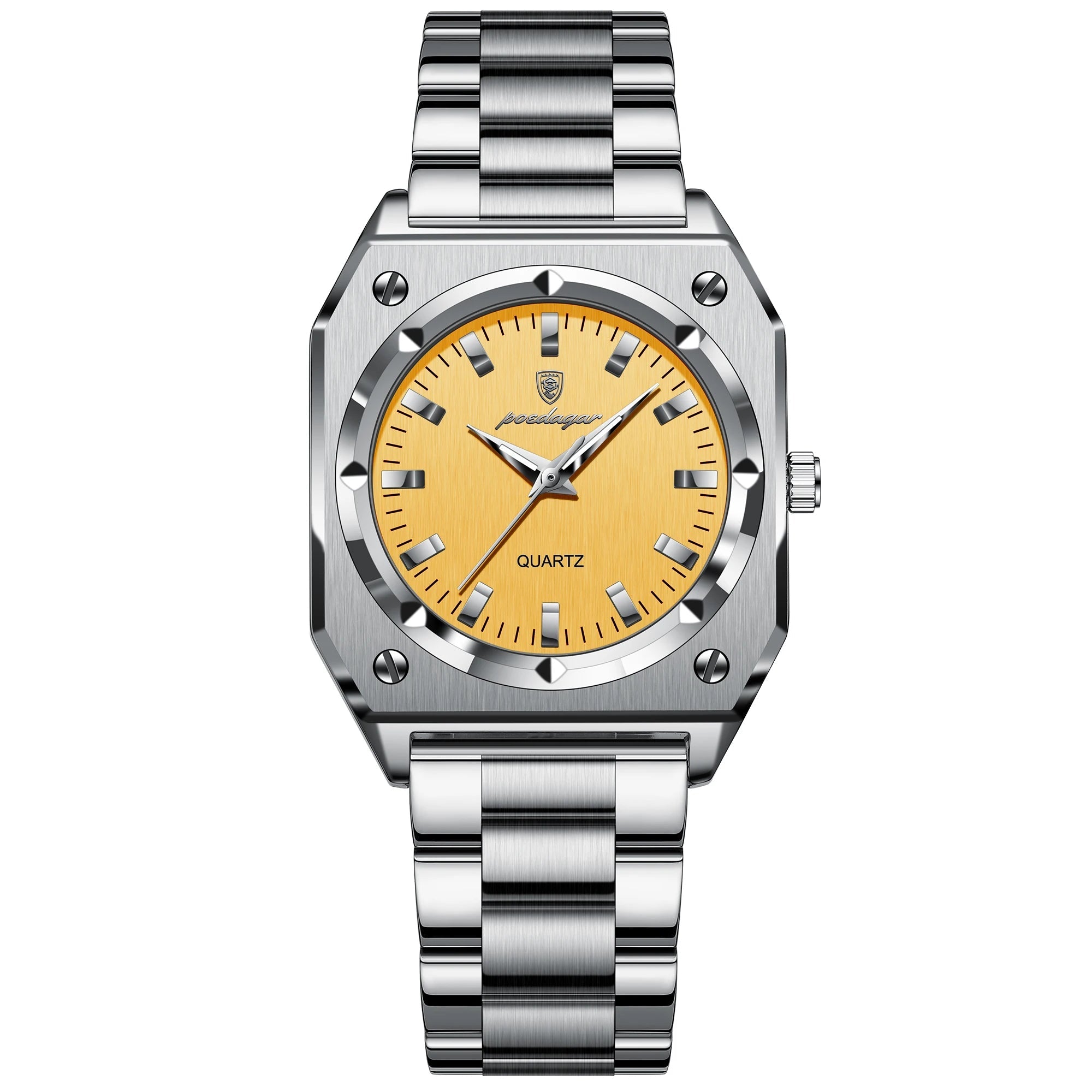 Dial Stainless Steel Watch