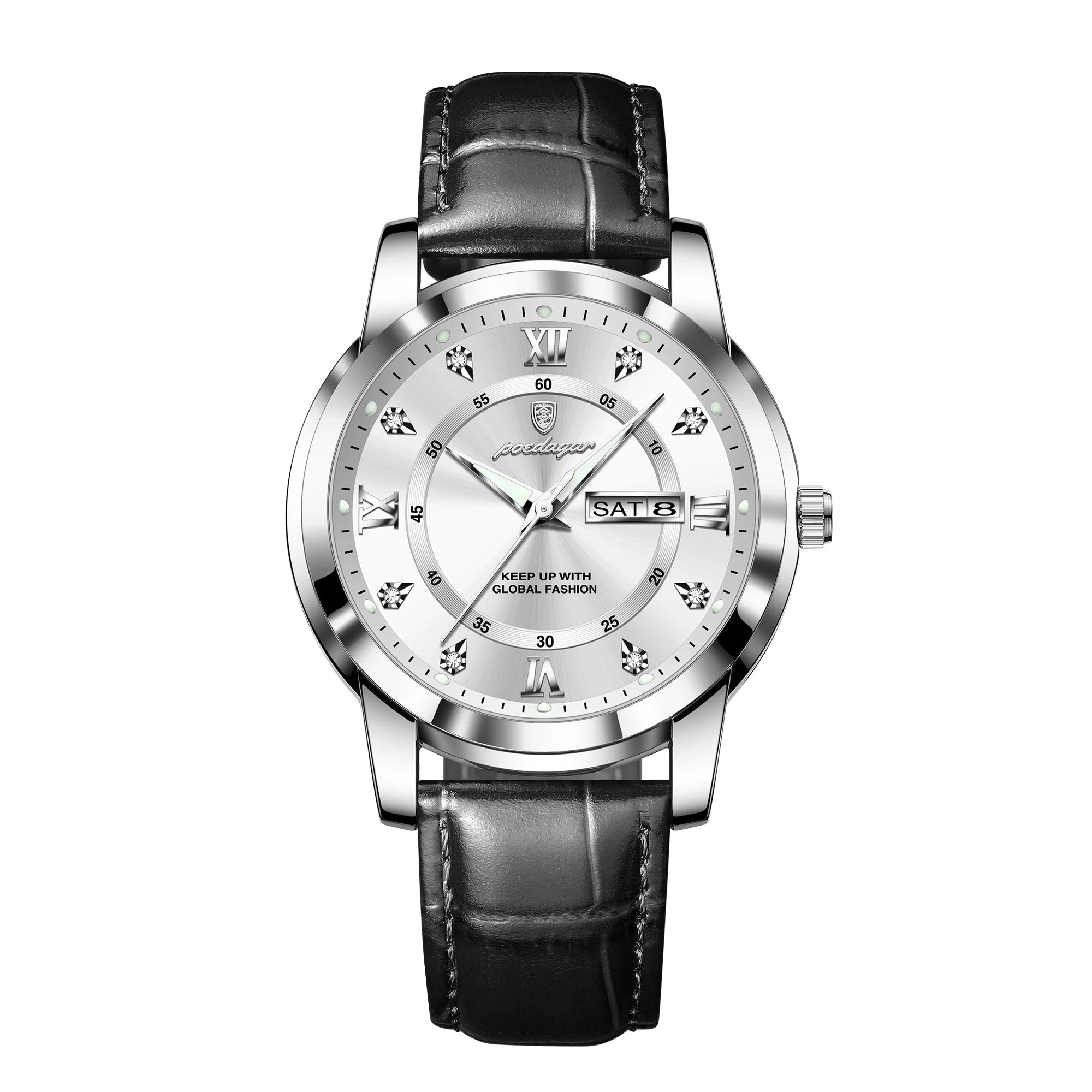 Dial Classic Leather Watch