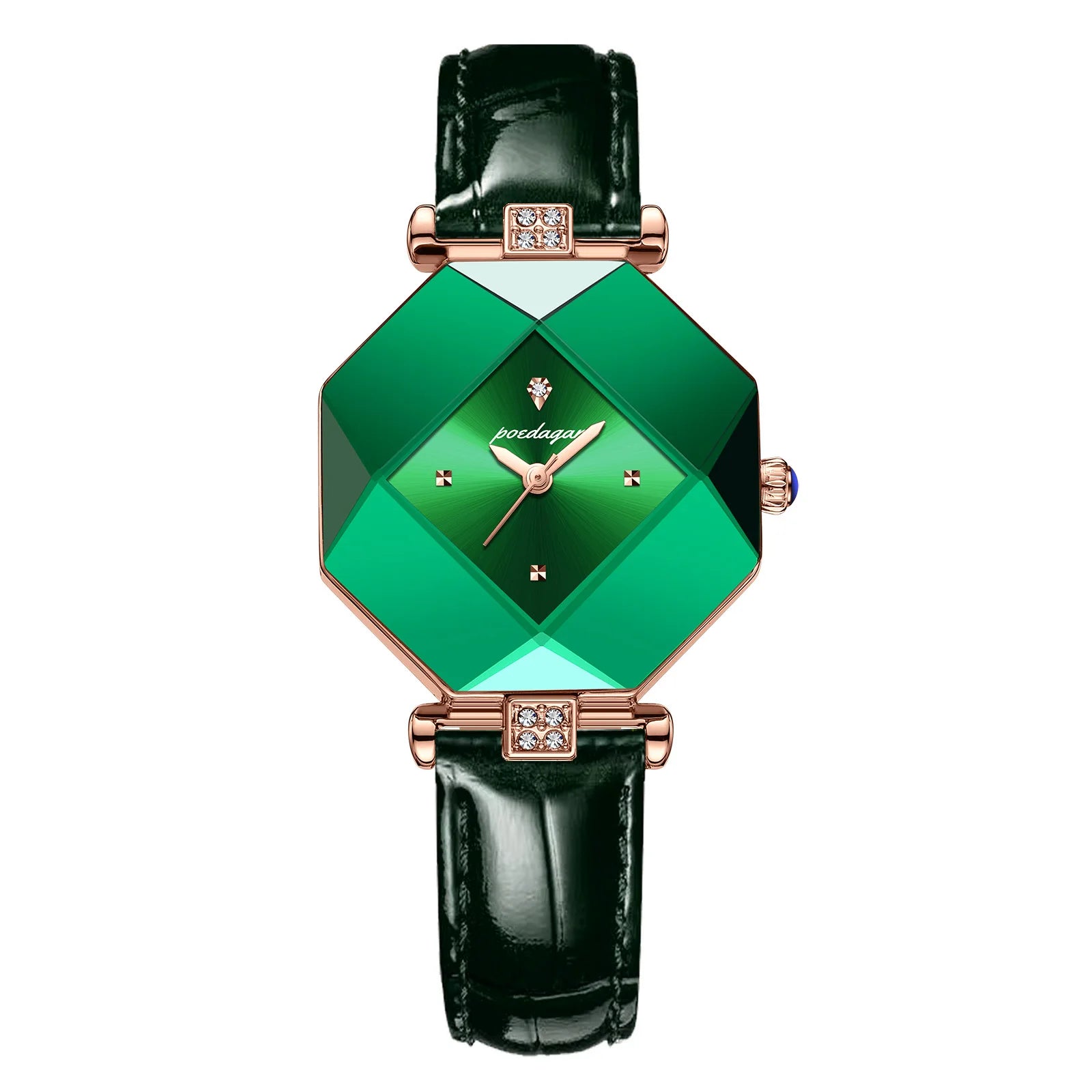 Green Crystal Dial Women’s Watch