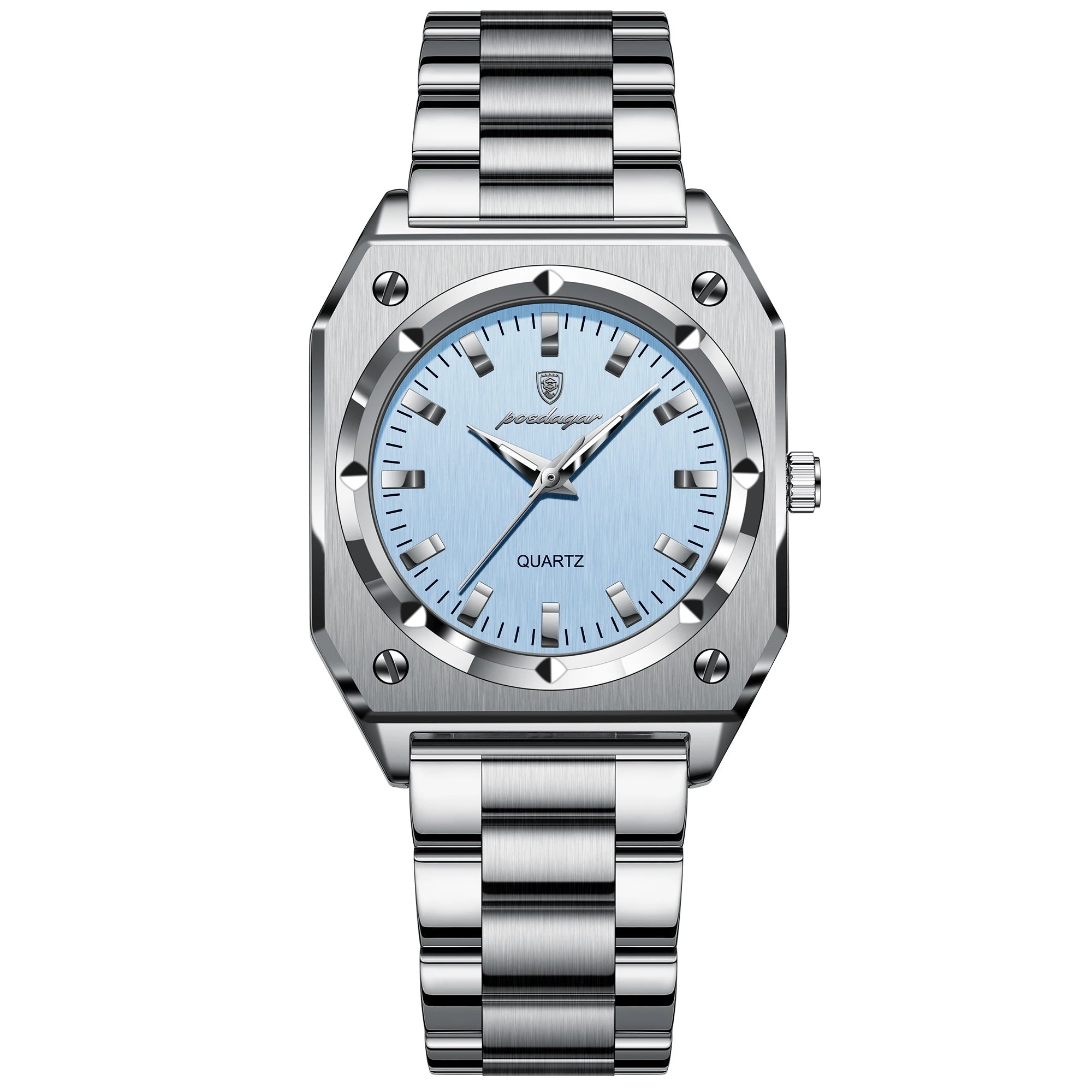 Dial Stainless Steel Watch