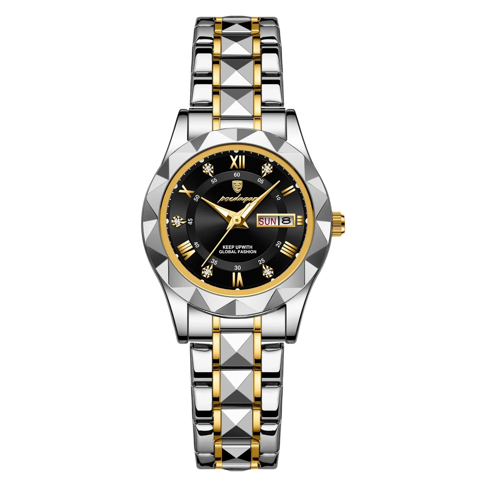 Silver Stainless Steel Wristwatch