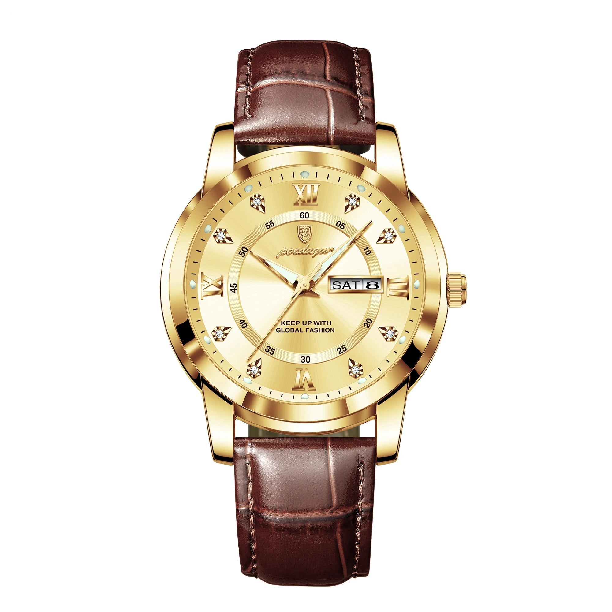Dial Classic Leather Watch
