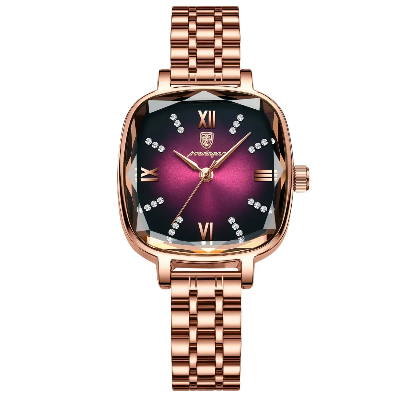 Gold Square Women’s Watch