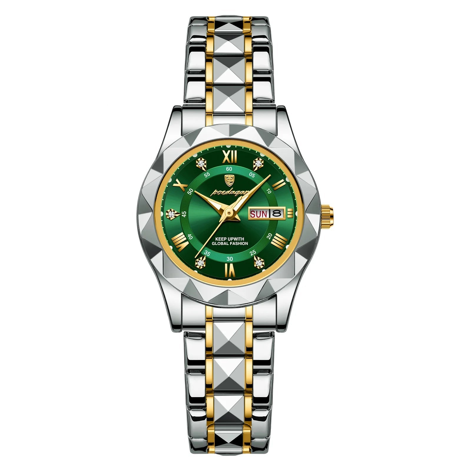 Silver Stainless Steel Wristwatch