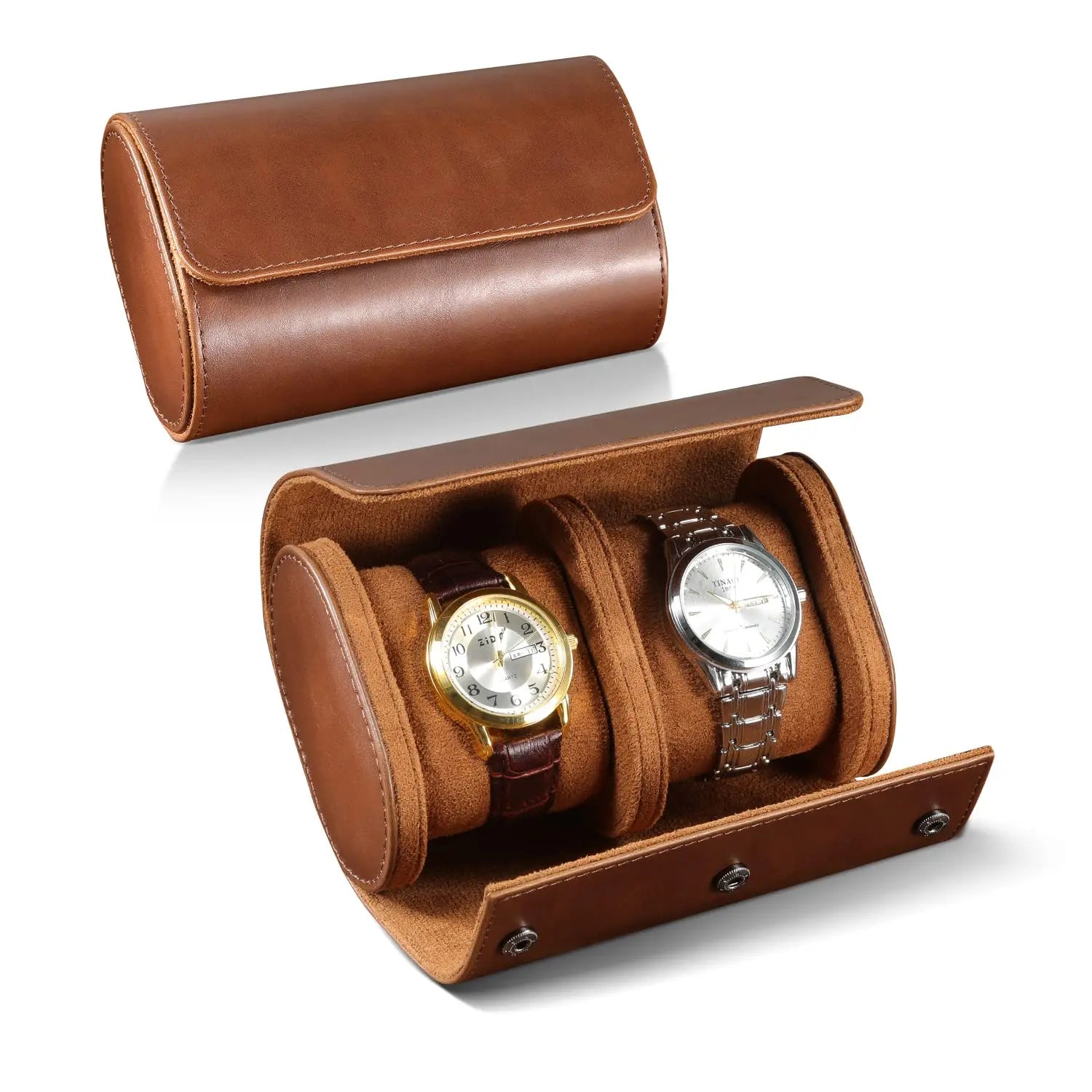 Premium Leather Watch Case